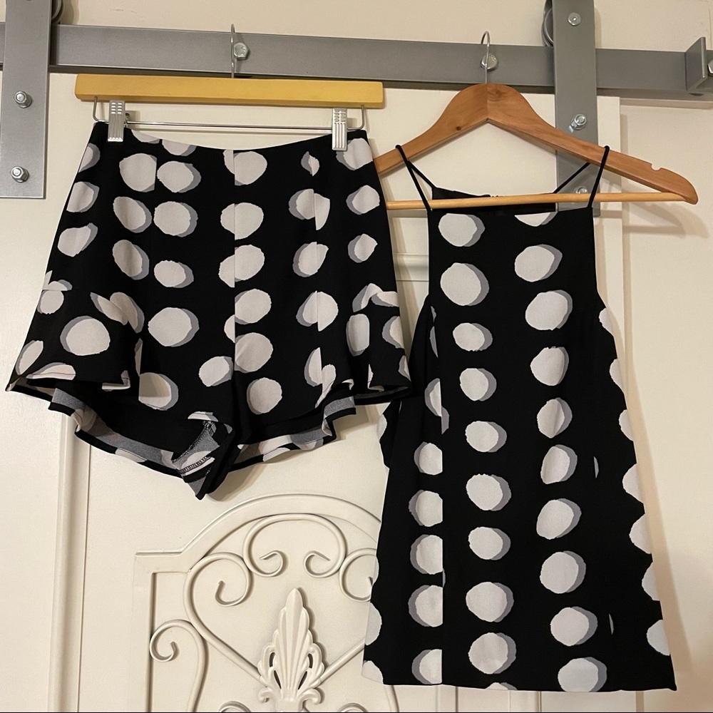 Keepsake restless hearts tank and short set